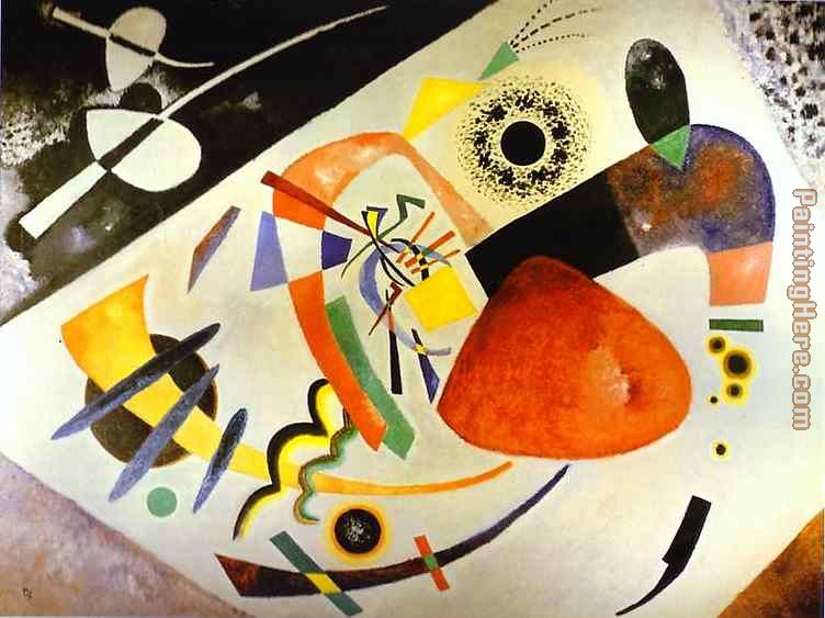 Red Spot II painting - Wassily Kandinsky Red Spot II art painting